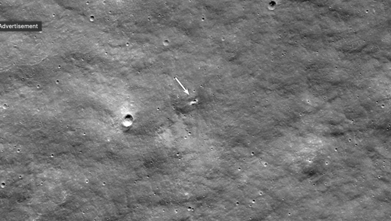 Evo mjesto pada Ruske letjelice Luna-25