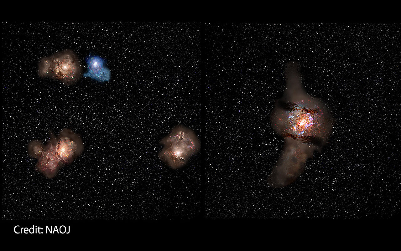 Webb istražuje jezgru najudaljenijeg galaktičkog protoklastera