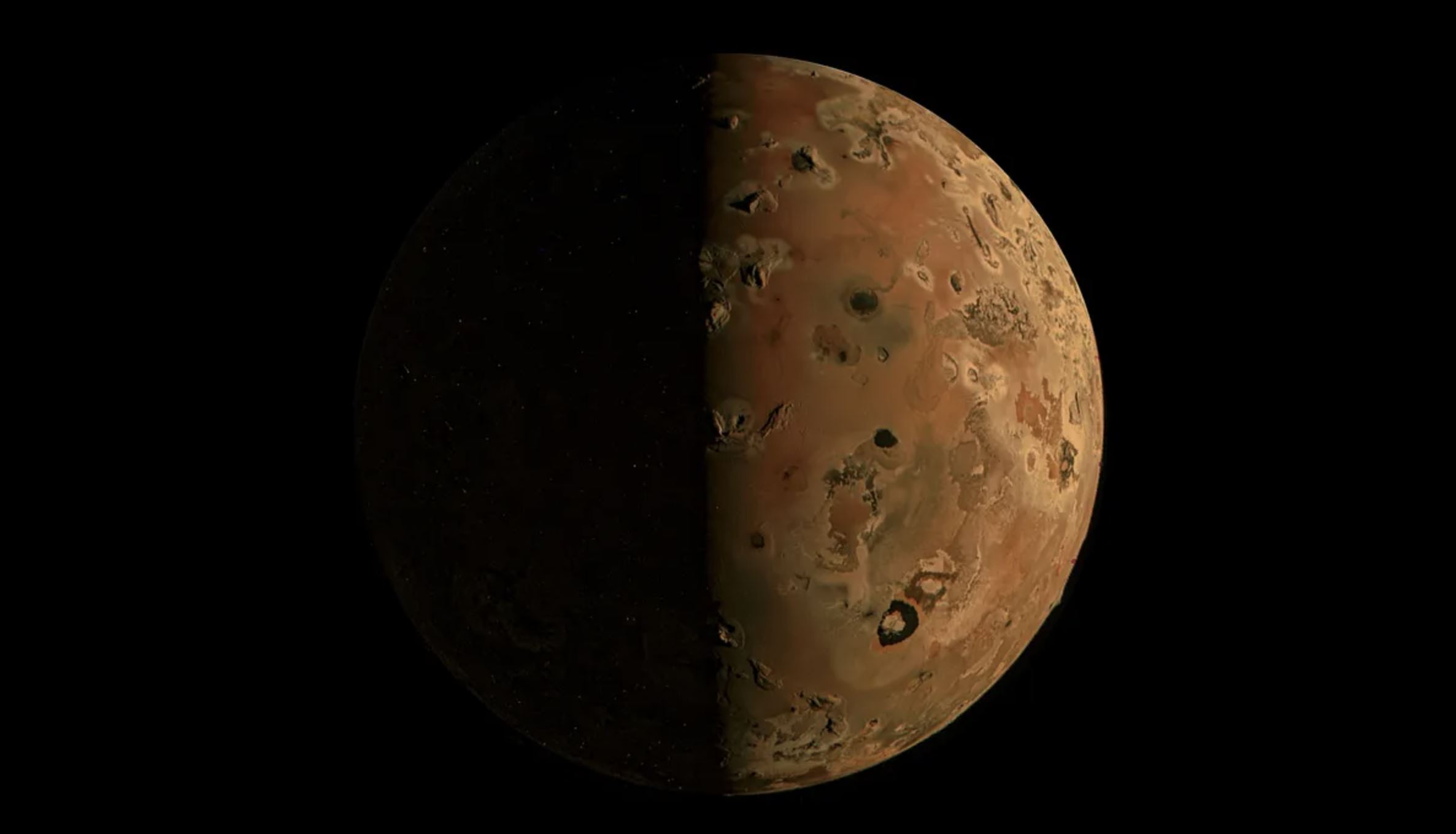 Slika Jupiterovog mjeseca Ija. Juno/NASA.