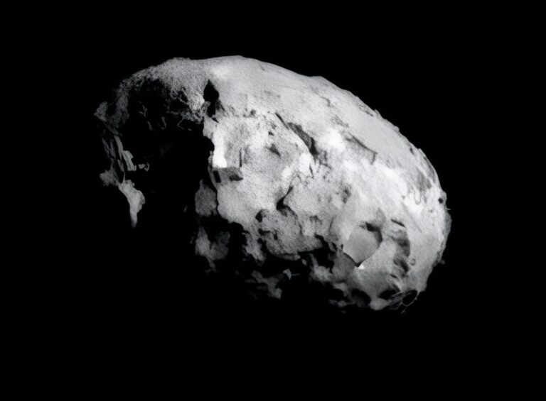 Ova je slika snimljena tijekom faze približavanja Stardusta 2. siječnja 2004. Zasluge: NASA.