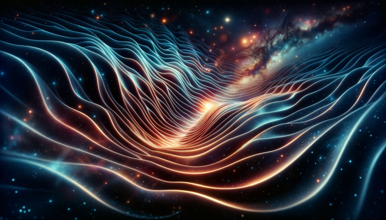Ilustracija gravitacijskih valova.