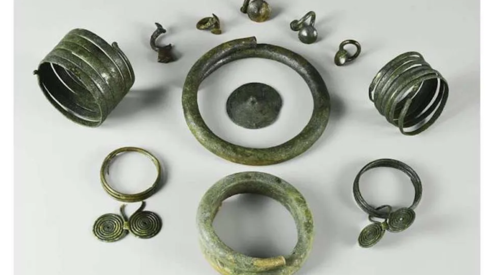 Otkriveno blago Brončanog doba u Poljskoj. Zasluge: A. Piasecka; Antiquity.