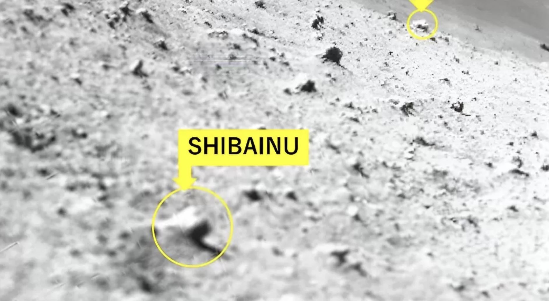 Površina Mjeseca kamenje SLIM