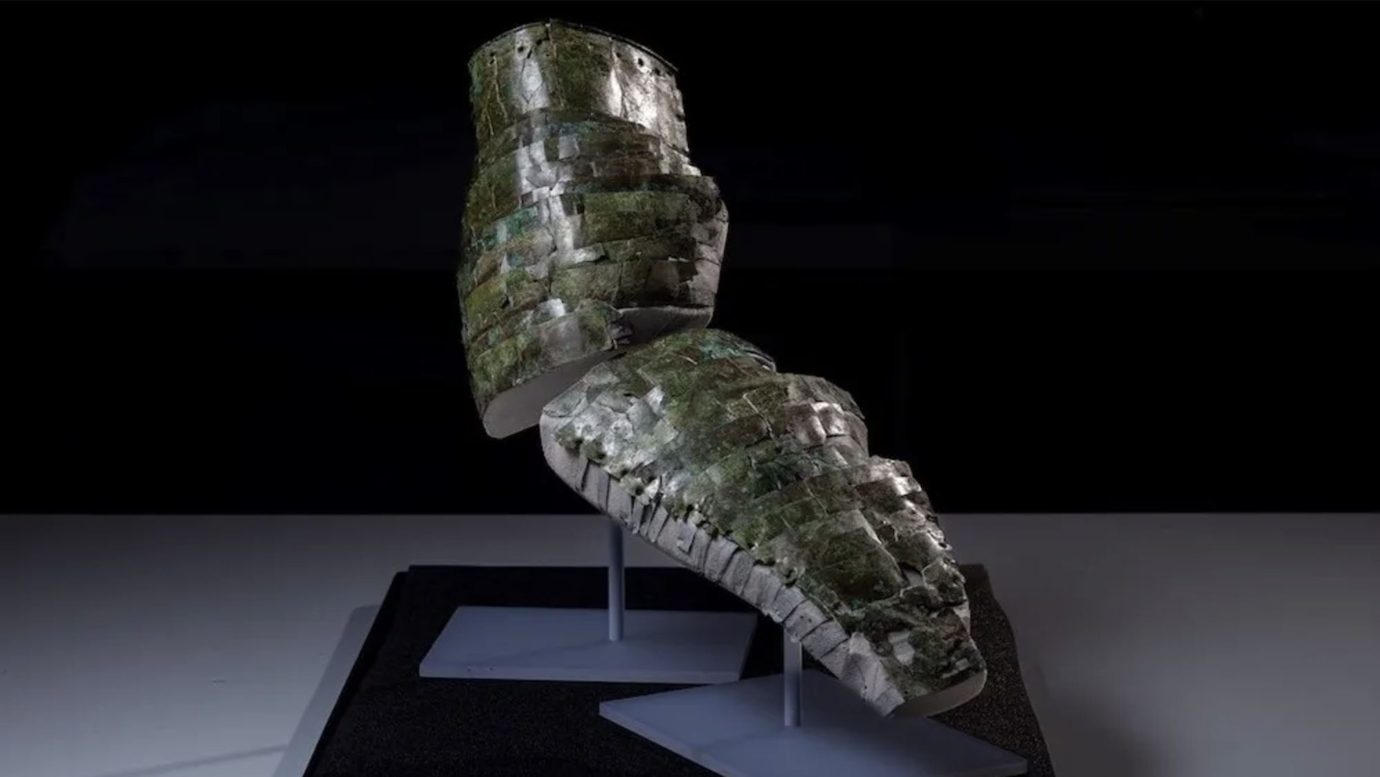 Rekonstruirani Rimski oklop bit će izložena sljedeći mjesec kao dio izložbe u Nacionalnim muzejima Škotske. (Slika: Duncan McGlynn).