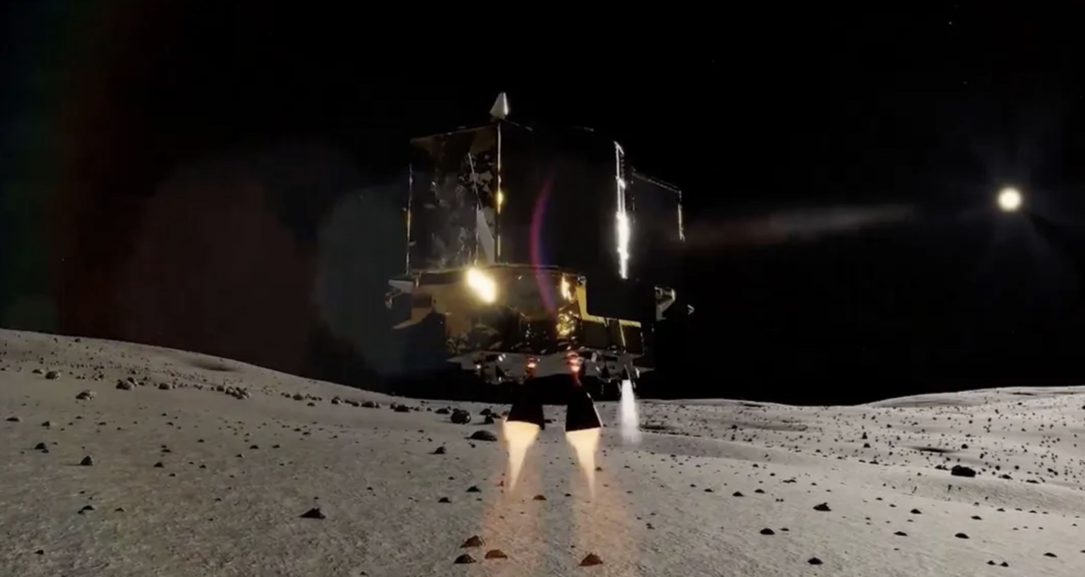 Japanski lander je sletio na Mjesec ali ima problema s napajanjem