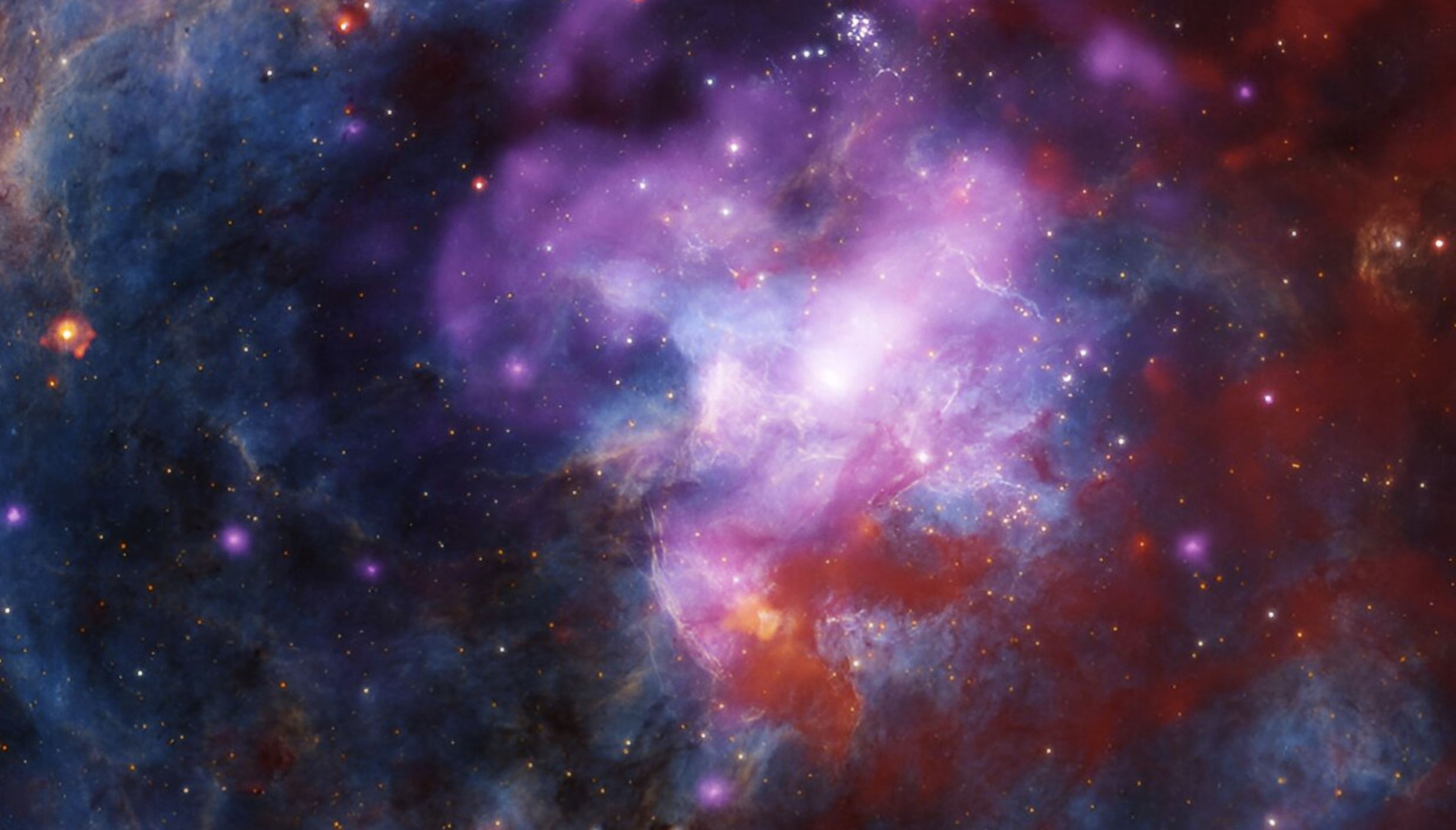 Spektakularni svemirski prikaz otkriva drevne ostatke supernova. Izvor: NASA