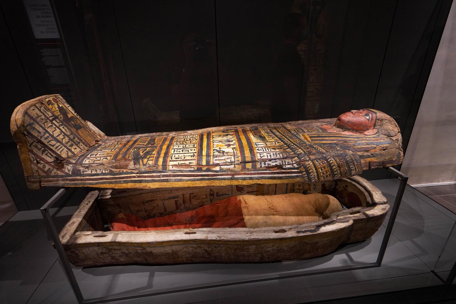 Drevna Egipatska mumija. Zasluge: Kozmos-YAYimages.