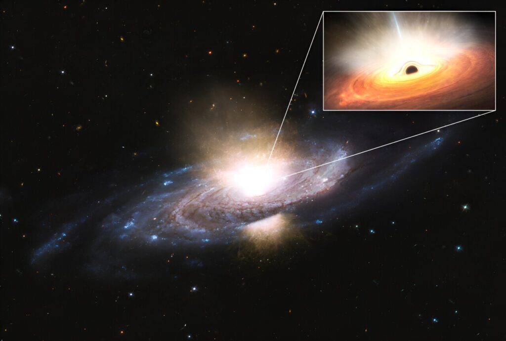 Umjetnikov dojam Markariana 817. Zasluge: Ciparski planetarij.