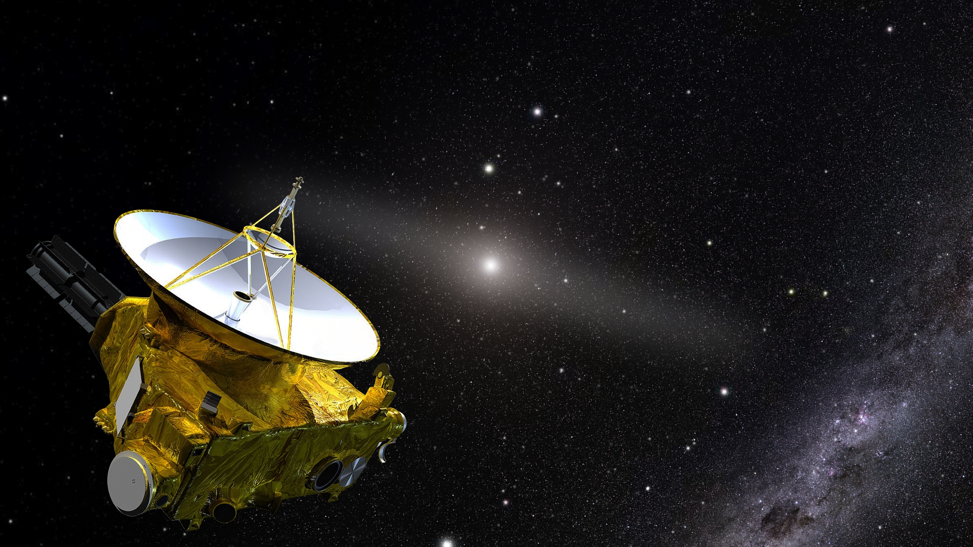 Ilustracija New Horizons letjelice. Izvor: NASA.