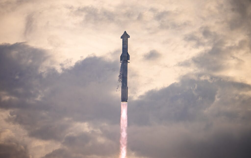 Lansiranje Starshipa. Zasluge: SpaceX.
