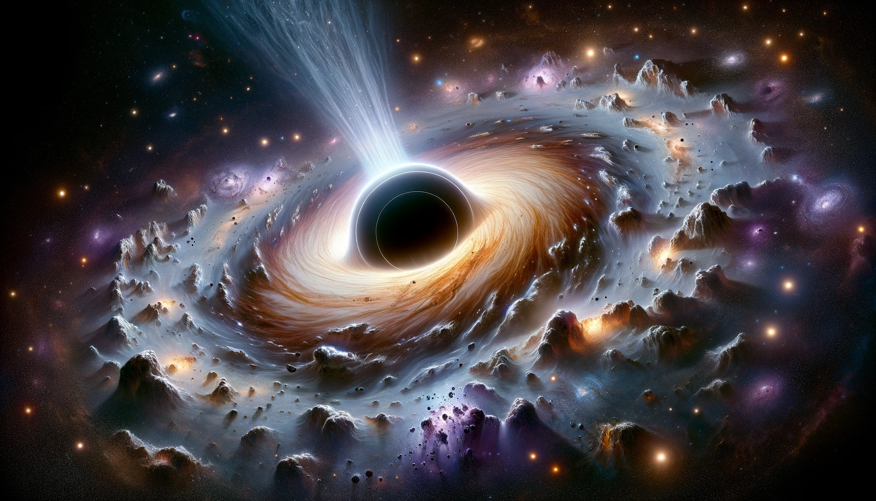 Što potiče rast crnih rupa i stvaranje novih zvijezda