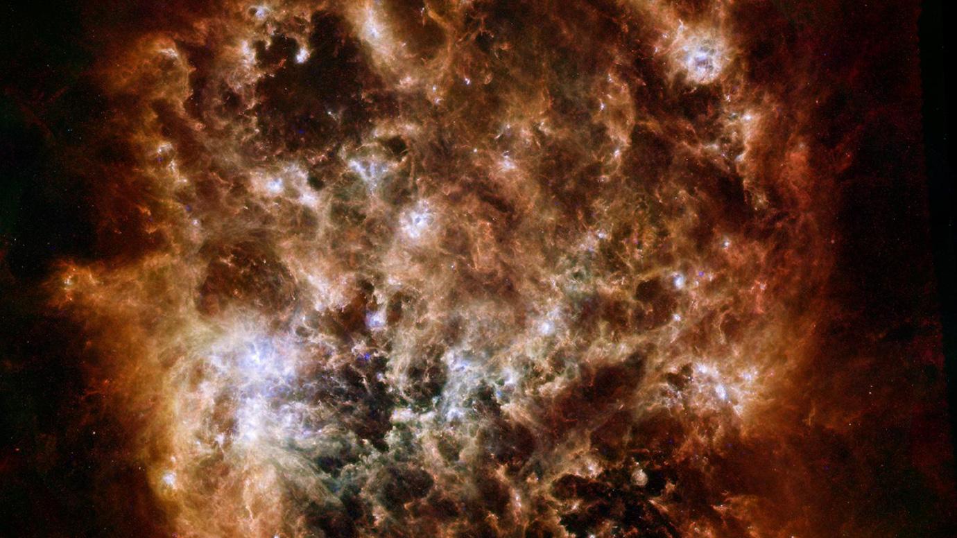 Veliki Magellanov oblak. Zasluge: NASA/JPL.