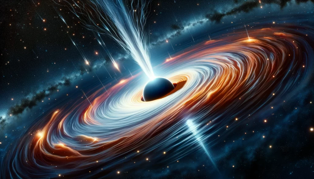 Einstein je bio u pravu o načinu na koji materija pada u crnu rupu