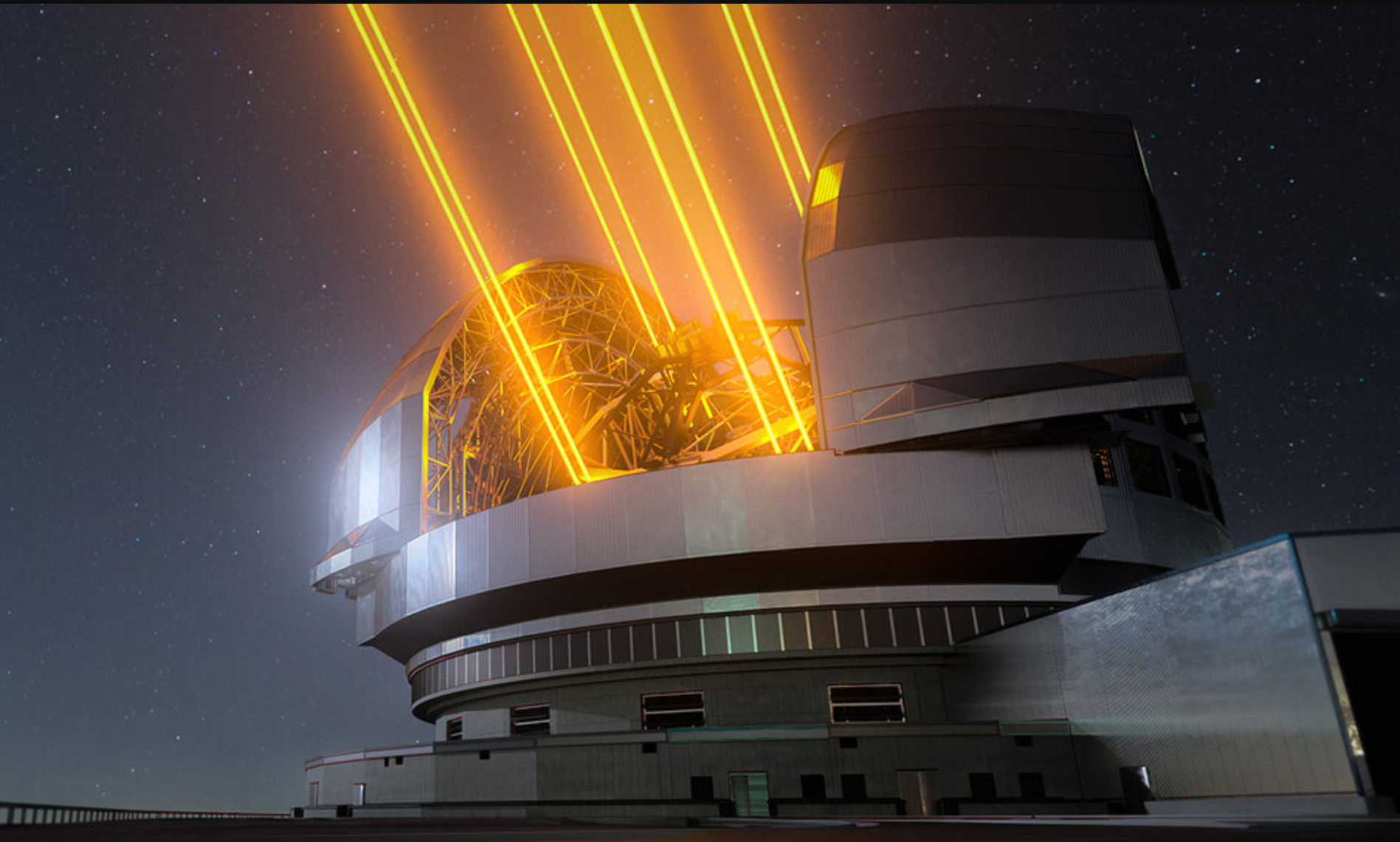 Najveće oko na nebu UK započinje rad na najvećem teleskopu na svijetu. Zasluge: ESO.