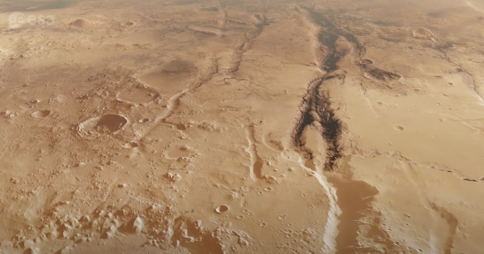 Letite iznad Nili Fossae s ESA-inim Mars Expressom