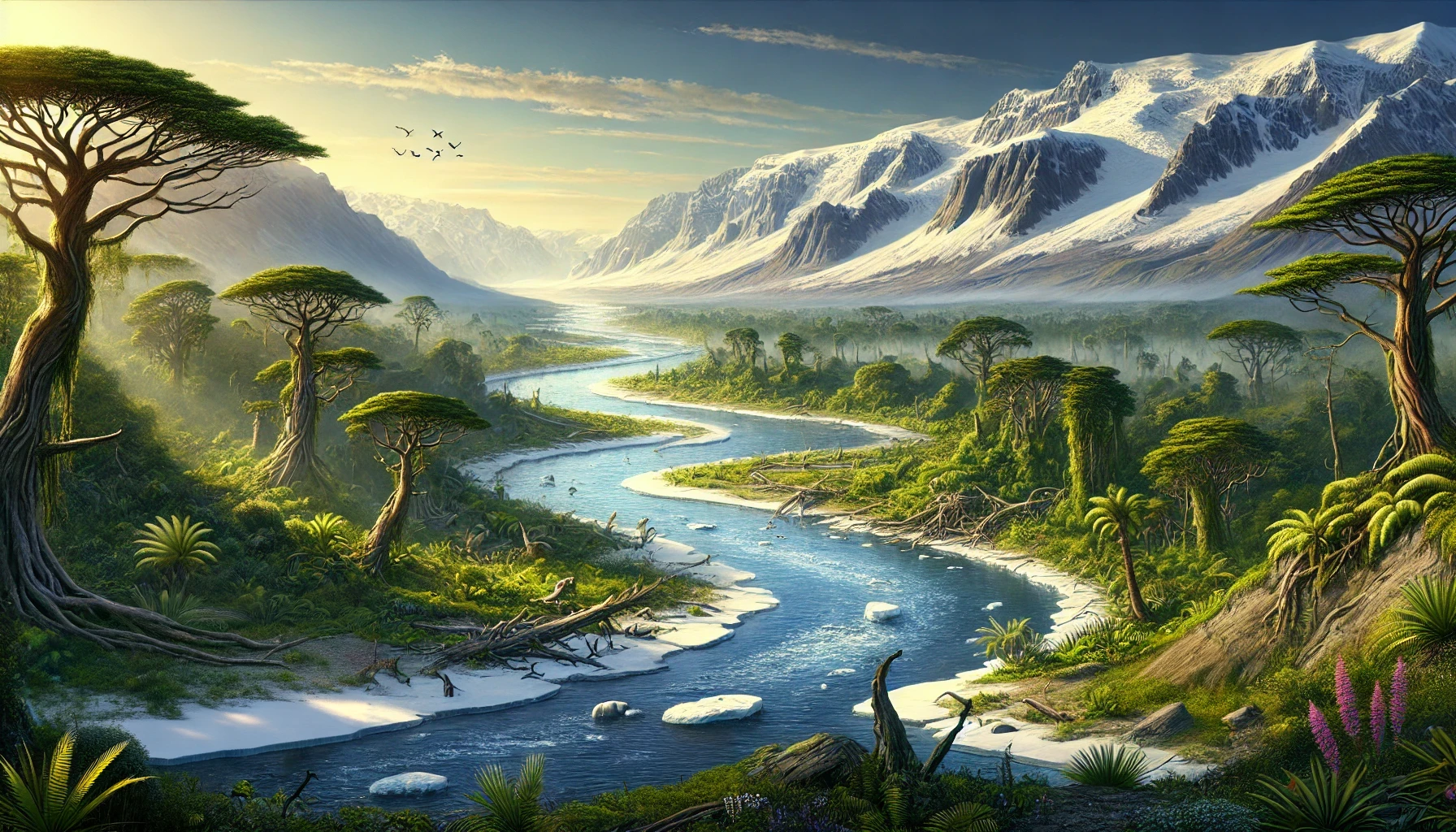 Otkriven ogromni drevni riječni sustav star 40 milijuna godina ispod antarktičkog leda