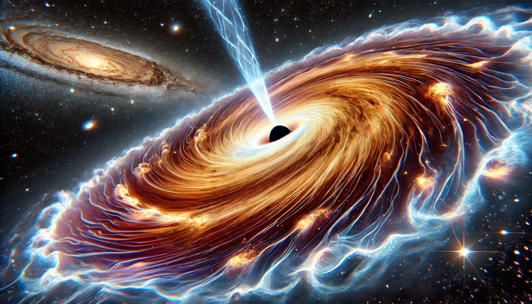 Supermasivna crna rupa izgleda da raste poput mlade zvijezde. Kozmos.