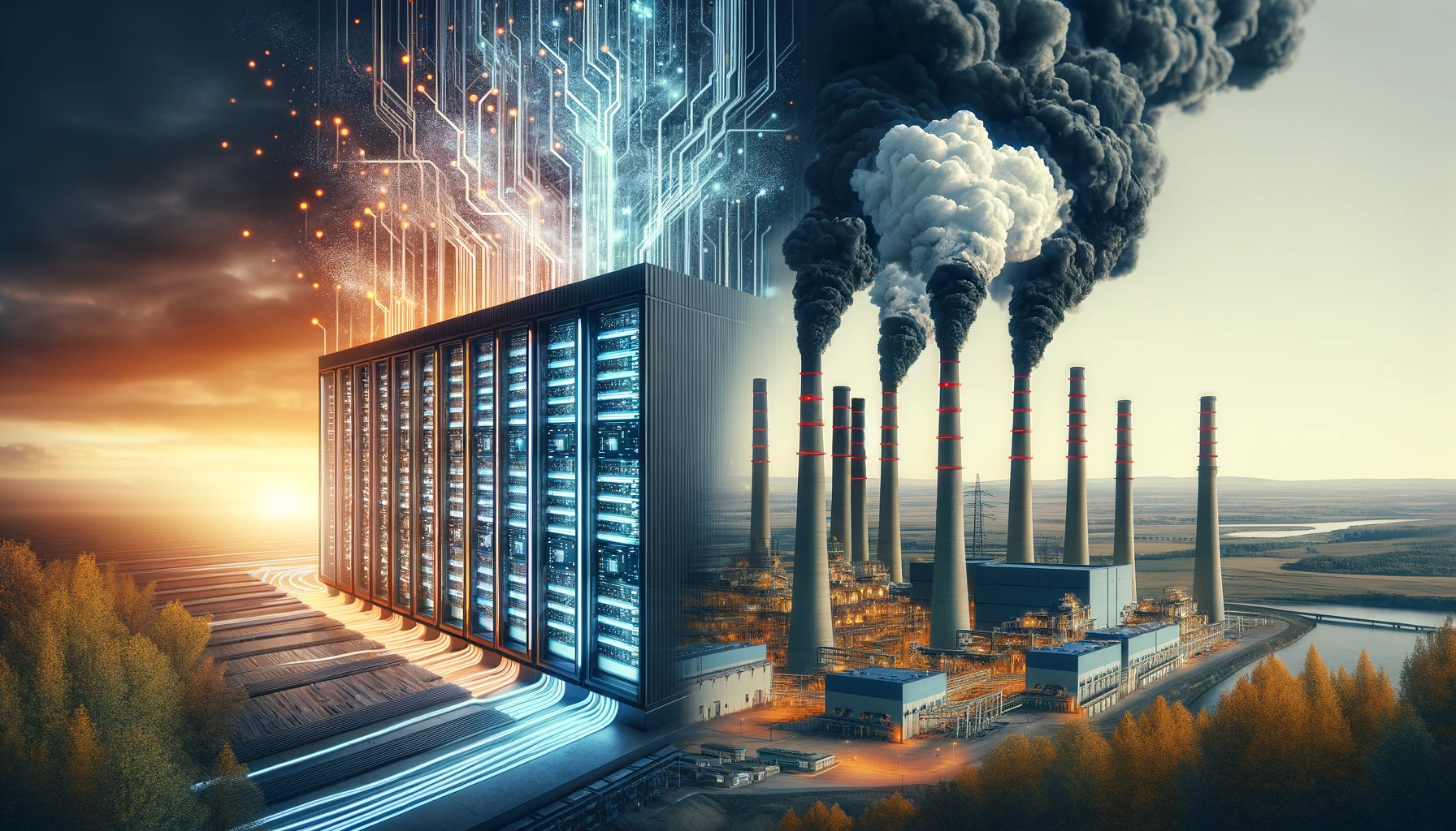 Velika potražnja za energijom umjetne inteligencije održava zagađujuće termoelektrane na ugljen aktivnima
