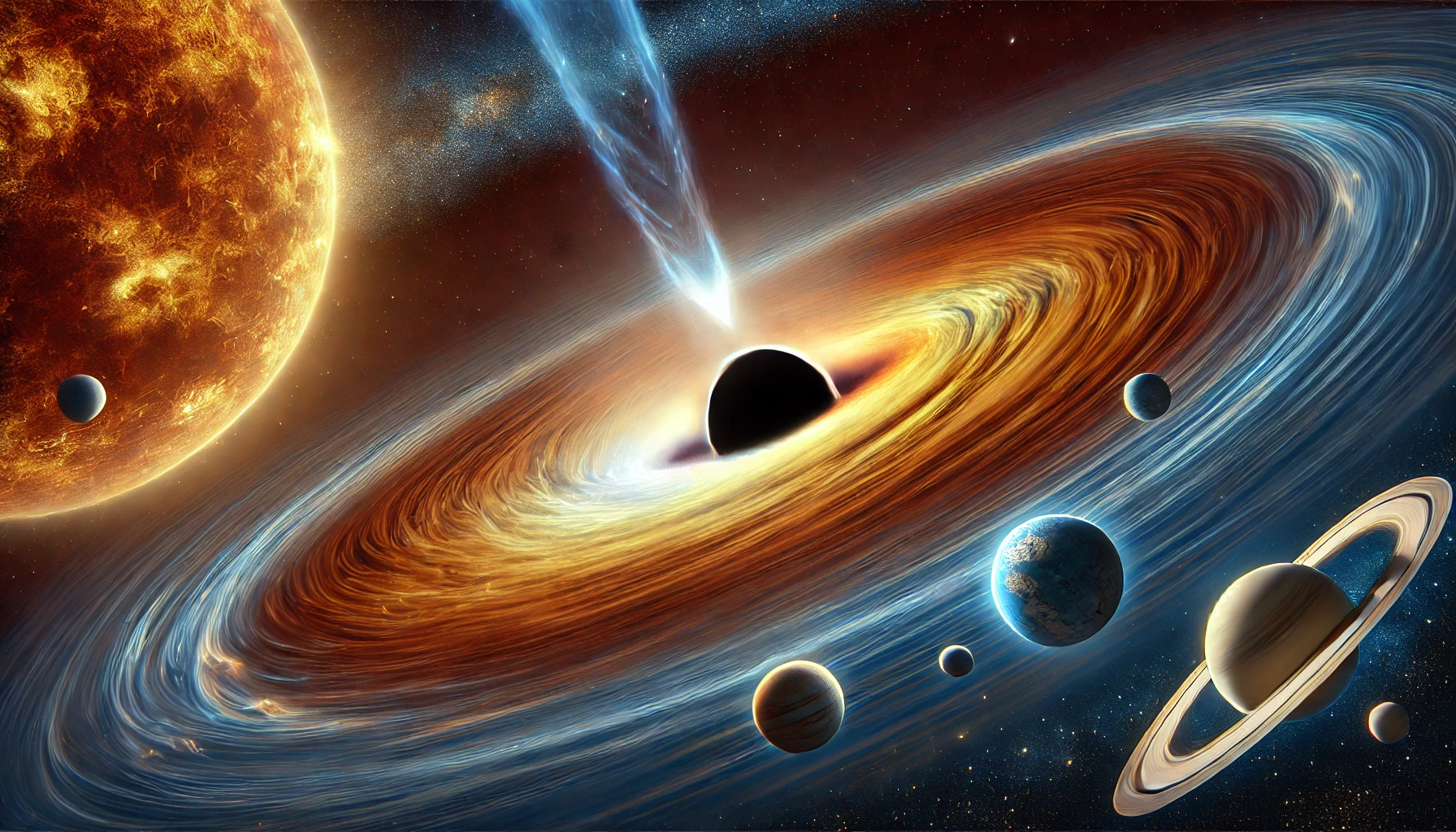 Što bi se dogodilo da crna rupa zaluta u naš Sunčev sustav?
