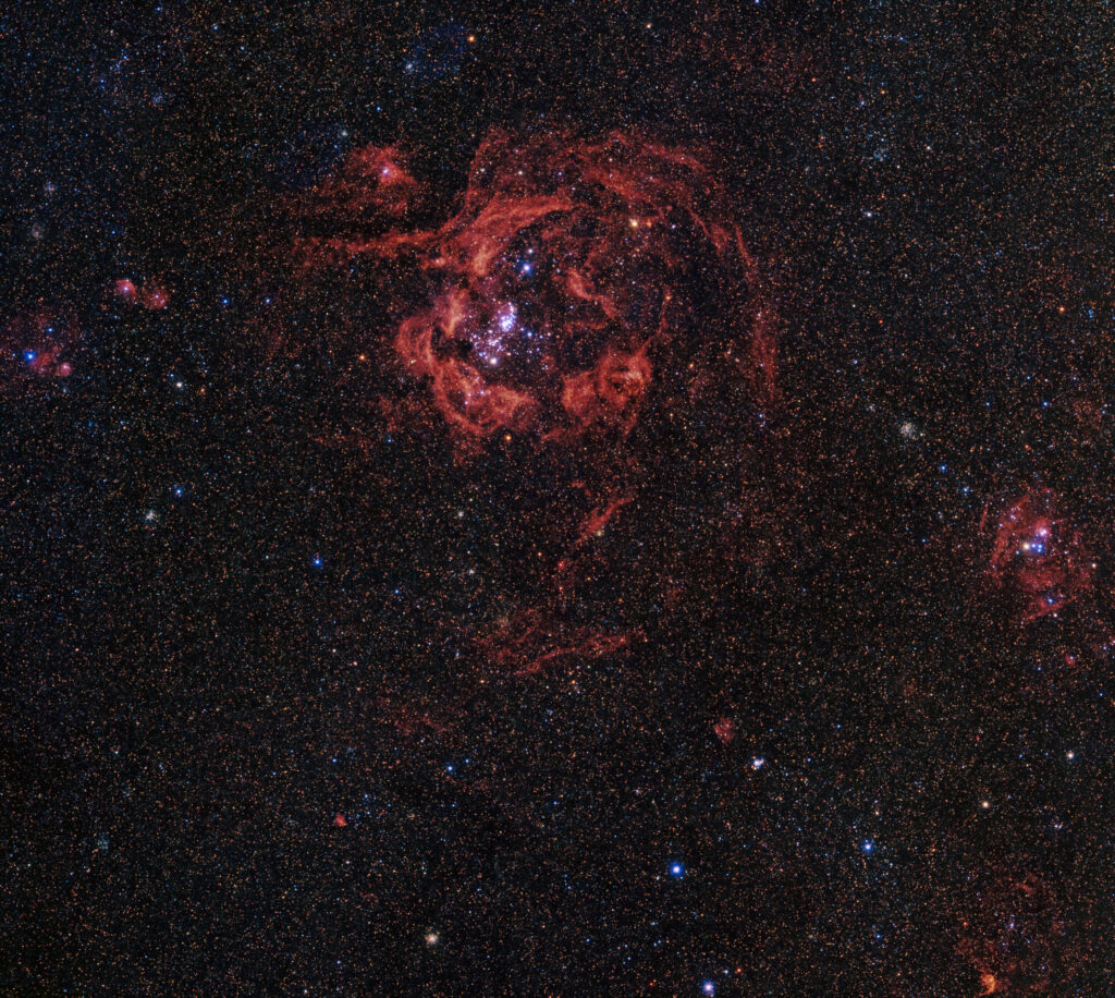 Znanstvenici su koristili Svemirski teleskop Hubble kako bi istražili spiralne krakove galaksije Andromeda i analizirali zvijezde skrivene u njezinim kozmičkim "buketima". Zasluge: NASA, ESA, M. Boyer (Institut za svemirski teleskop) i J. Dalcanton (Sveučilište Washington); Obrada slike: Gladys Kober (NASA/Katoličko sveučilište Amerike).