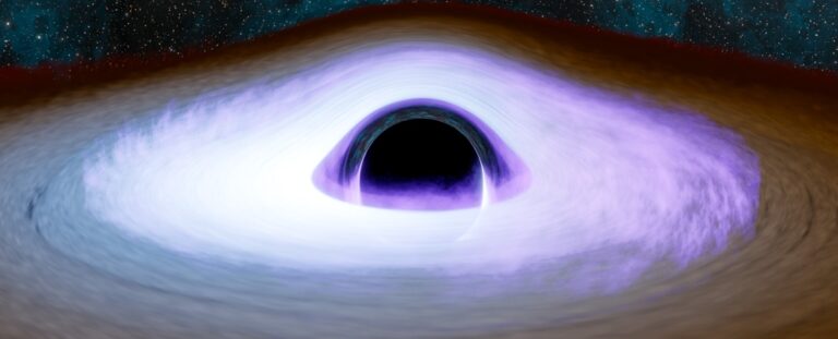 Ilustracija korone Crne Rupe. Zasluge: NASA/Caltech-IPAC/Robert Hurt).