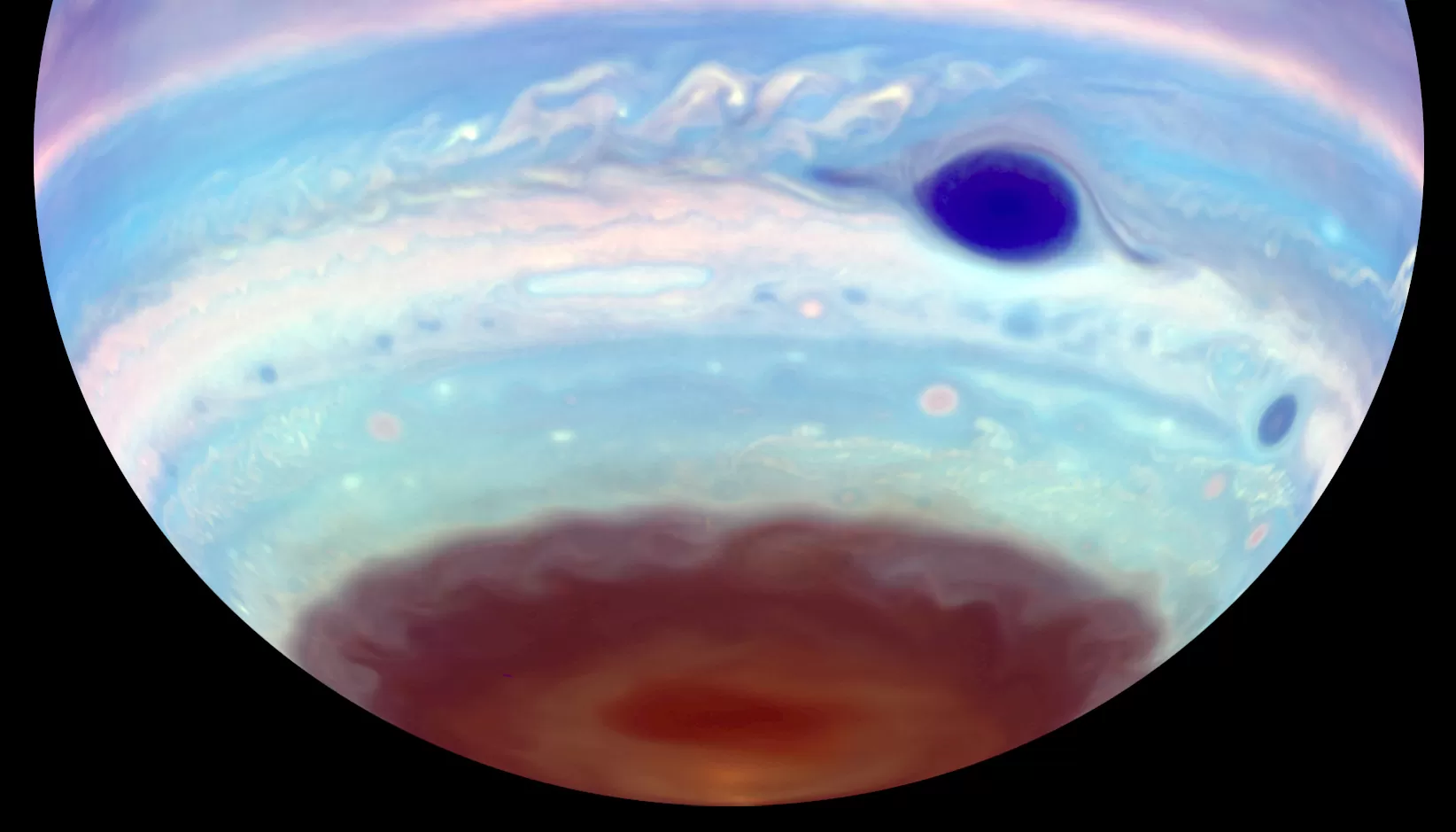 Fotografija Jupitera. Zasluge: NASA-Hubble.