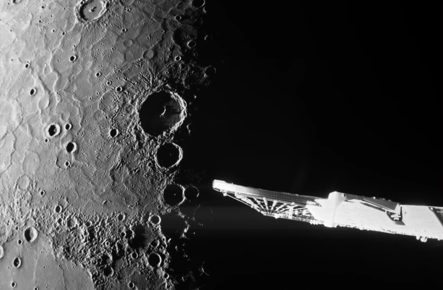 Fotografija Merkura. Zasluge: ESA/BepiColombo/MTM.