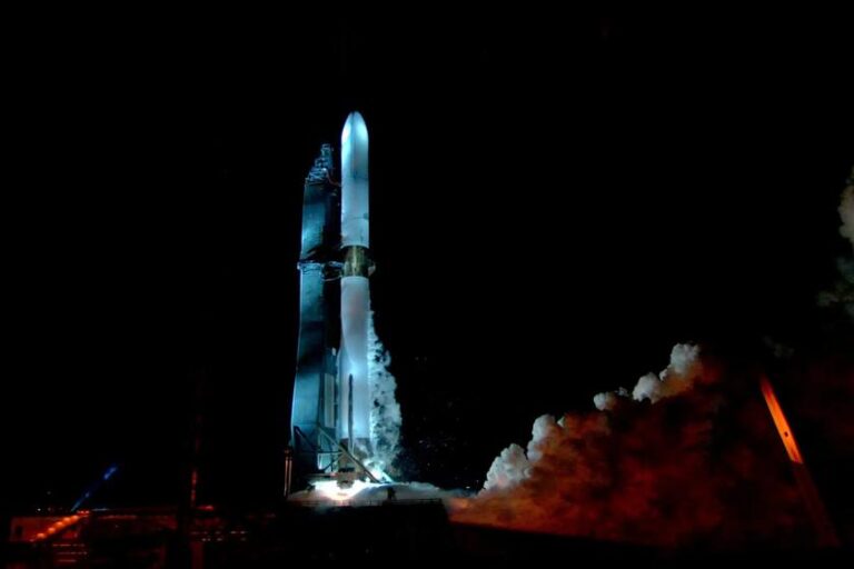 New Glenn raketa. Zasluge: Blue Origin/Twitter.