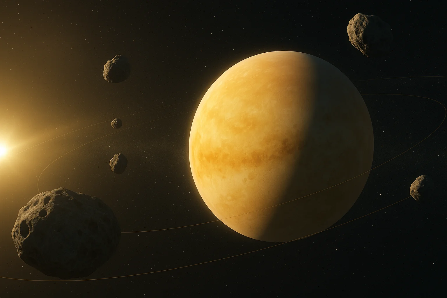 Asteroidi u orbiti Venere mogli bi predstavljati skriveni rizik za Zemlju