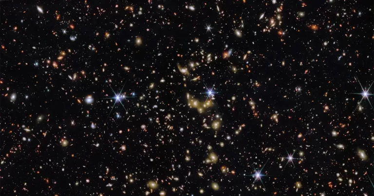Nova fotografija James Webba. Izvor: ESA/Webb, NASA i CSA, G. Gozaliasl, A. Koekemoer, M. Franco i tim COSMOS-Web.
