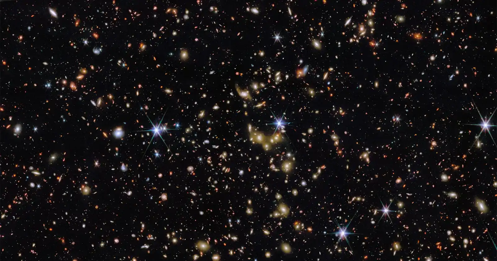 Nova fotografija James Webba. Izvor: ESA/Webb, NASA i CSA, G. Gozaliasl, A. Koekemoer, M. Franco i tim COSMOS-Web.