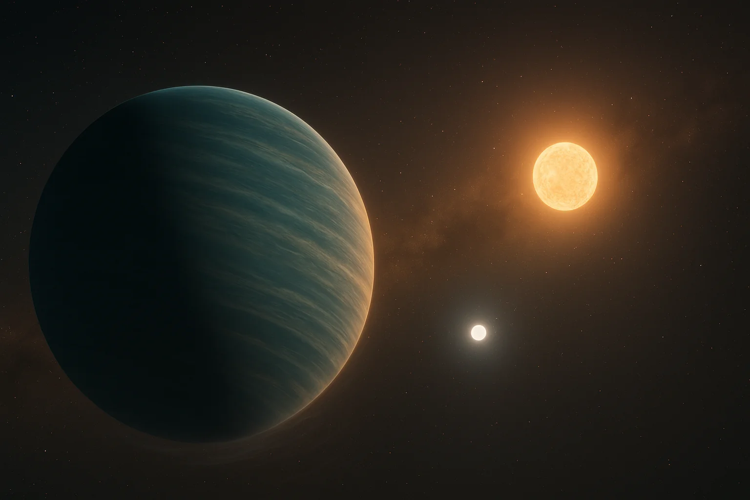 Planet u retrogradnoj orbiti otkriven u sustavu u kojem ne bi trebao postojati