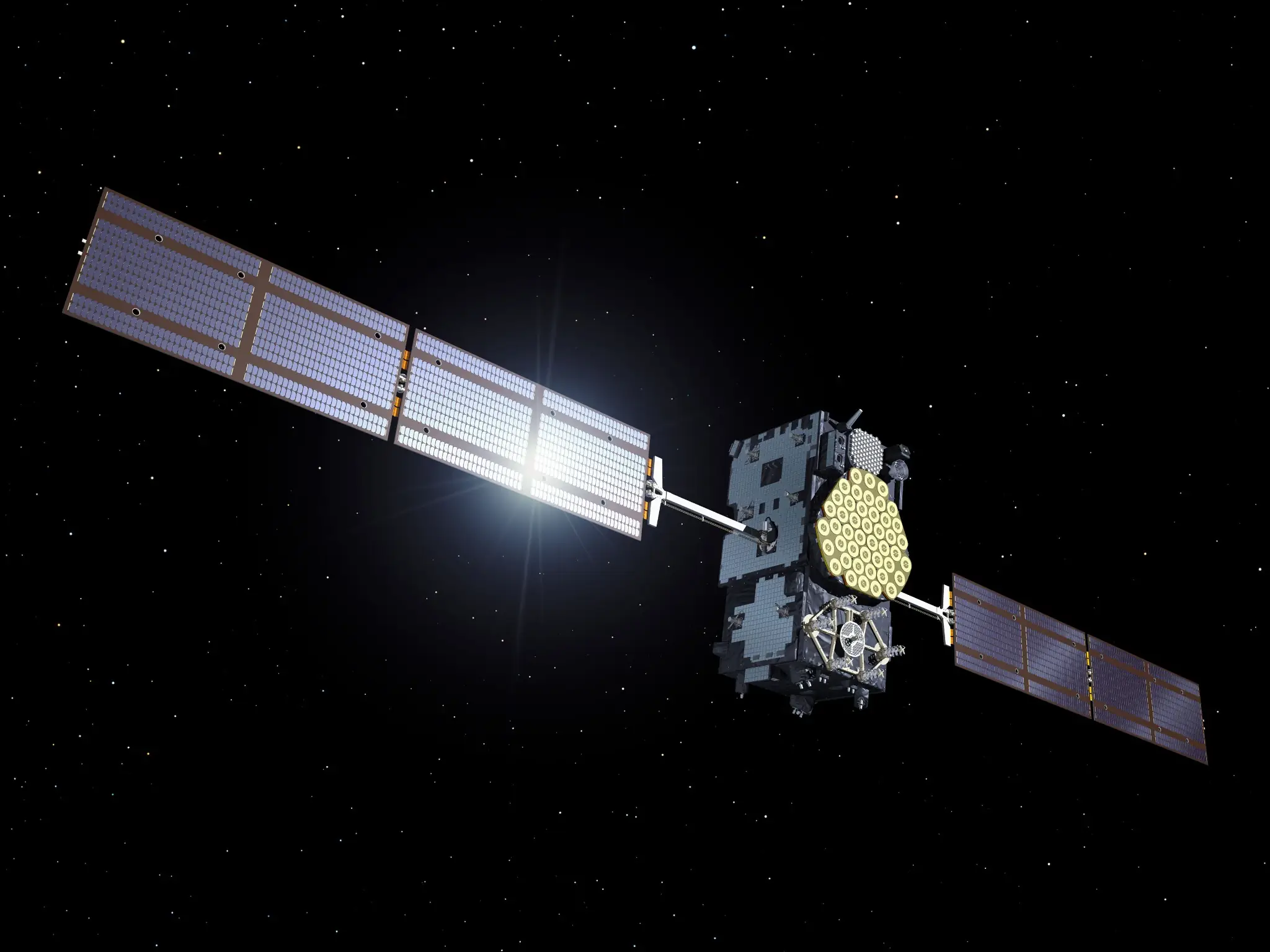 Ilustracija satelita Galileo. Galileo satelit GSAT0104 umirovljen nakon više od desetljeća u orbiti