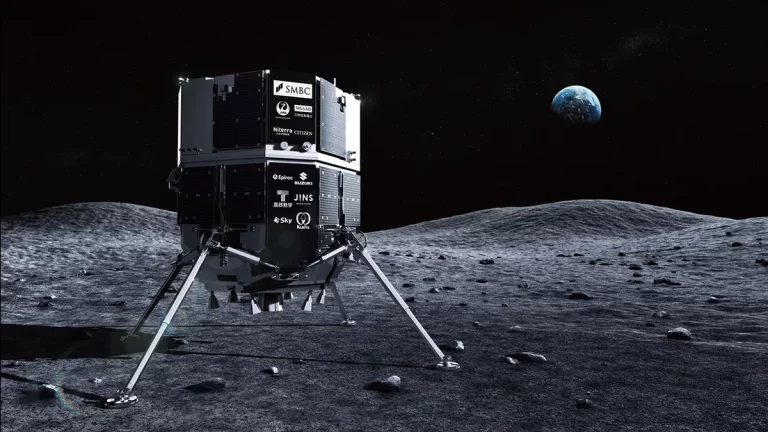 Mogući izgled landera ispacea tijekom planiranog slijetanja u lipnju. Zasluge: ispace.
