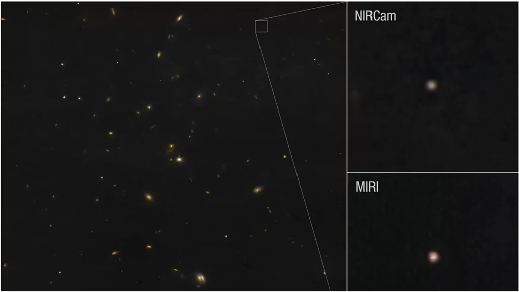 Asteroid 2024 YR4 snimljen teleskopom James Webb Zasluge: NASA, ESA, CSA, STScI, A. Rivkin (JHU APL)