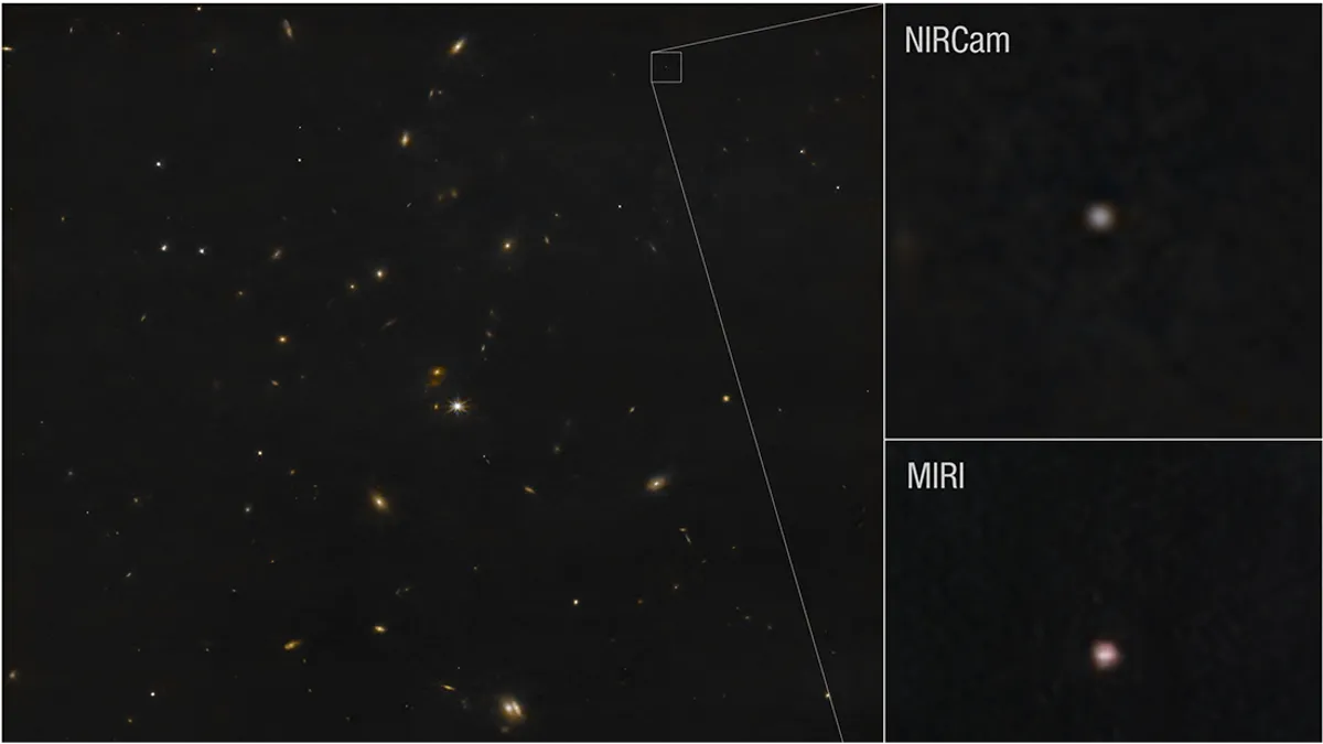 Asteroid 2024 YR4 snimljen teleskopom James Webb Zasluge: NASA, ESA, CSA, STScI, A. Rivkin (JHU APL)