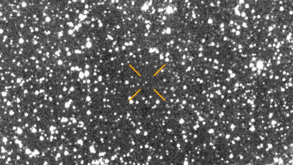 Astronomi su 1. srpnja otkrili međuzvjezdani objekt 3I/ATLAS. Ovo je jedna od prvih snimki tog objekta. (Izvor: ATLAS/Sveučilište Hawaii/NASA)