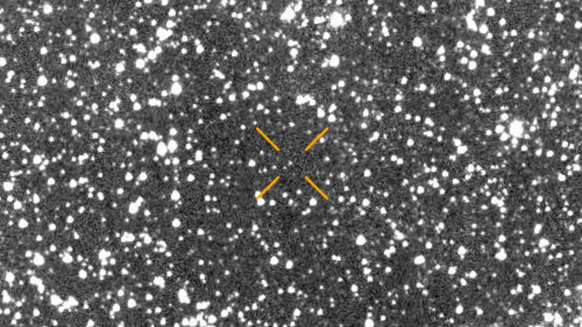 Astronomi su 1. srpnja otkrili međuzvjezdani objekt 3I/ATLAS. Ovo je jedna od prvih snimki tog objekta. (Izvor: ATLAS/Sveučilište Hawaii/NASA)
