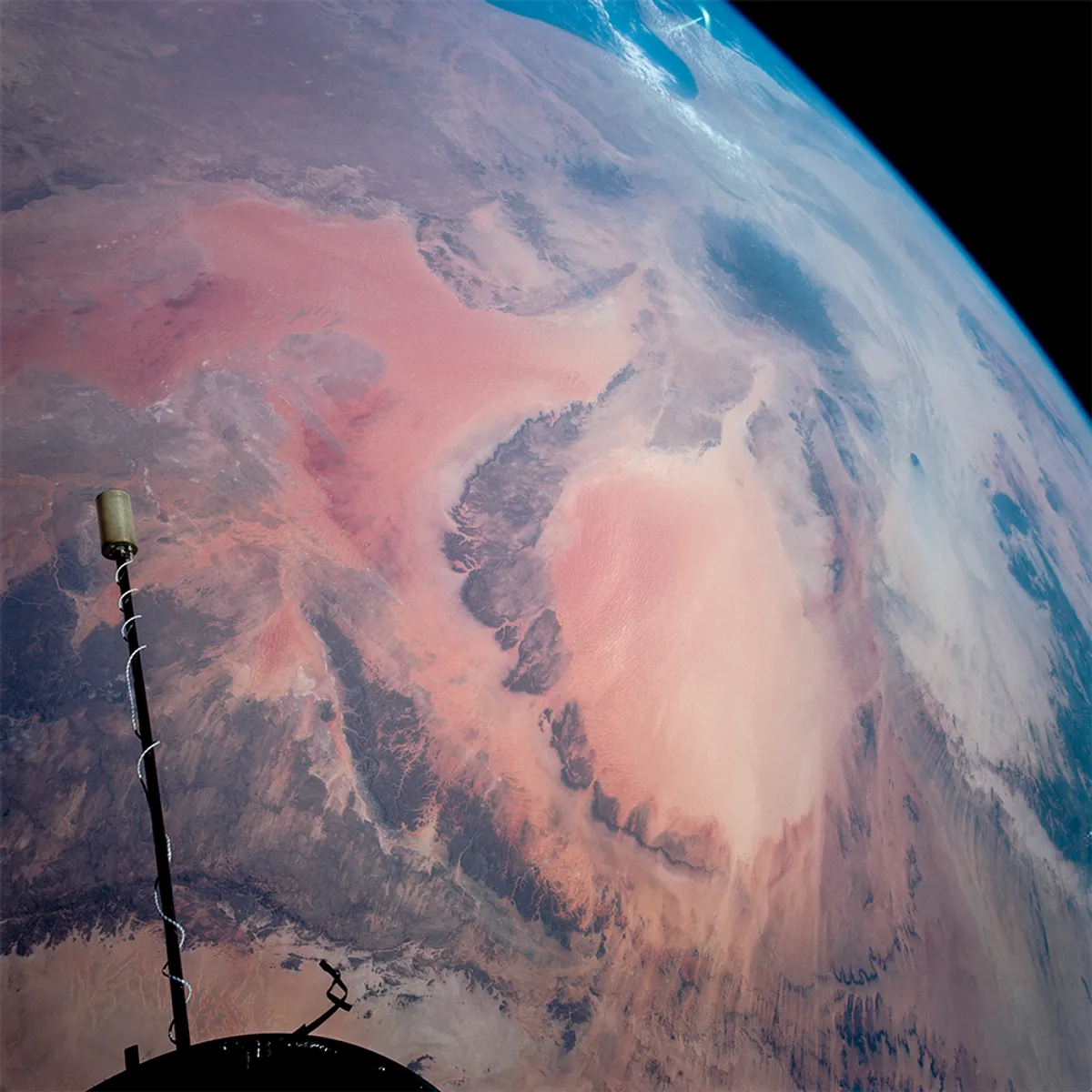 Zemlja iz svemira, snimljena tijekom misija Gemini.Izvor: NASA / ASU / Andy Saunders
