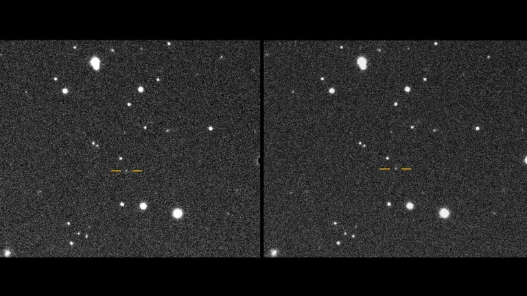 Snimke nastale u noći kada je otkriven asteroid 2025 SC79. Zasluge: Scott S. Sheppard / Carnegie Science
