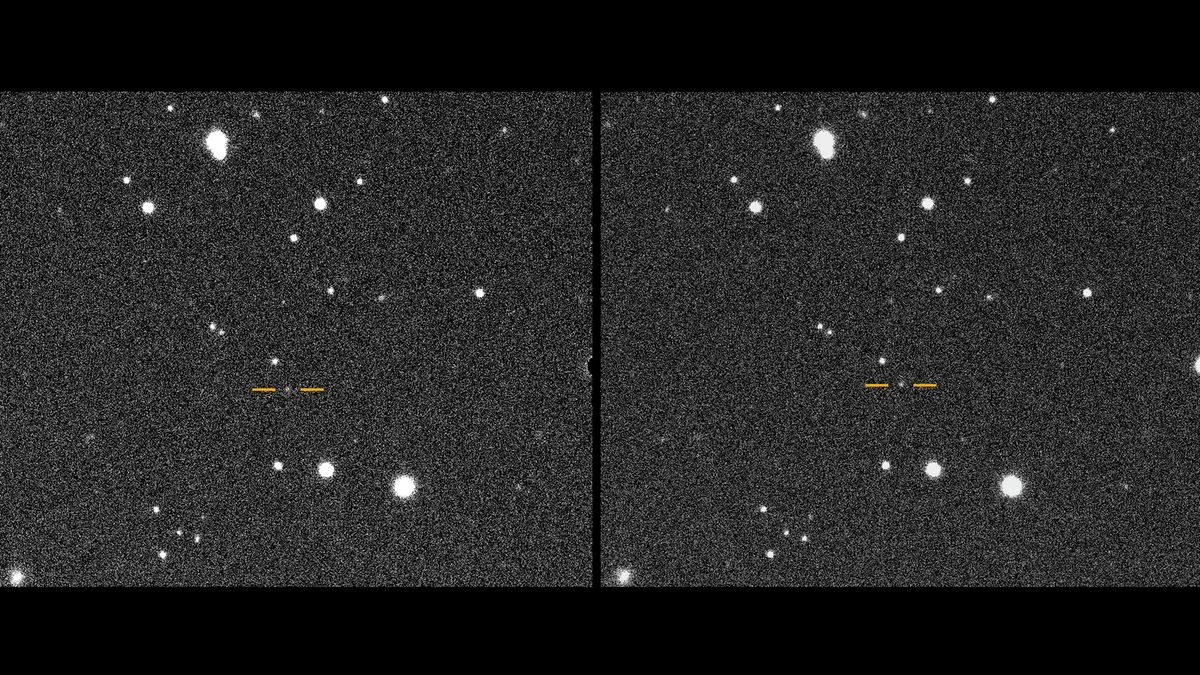 Snimke nastale u noći kada je otkriven asteroid 2025 SC79. Zasluge: Scott S. Sheppard / Carnegie Science