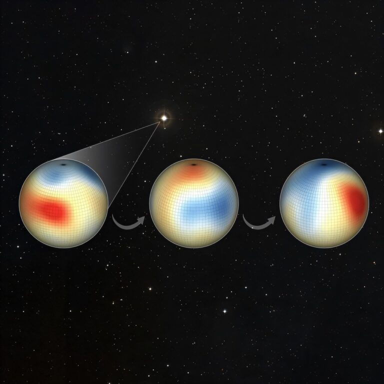 Zasluge: Credit: AIP/J. Alvarado-Gómez - STScI/NASA
