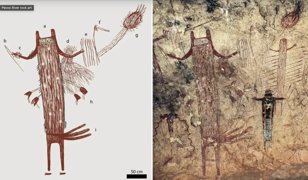 ChatGPT said: Motivi, uključujući ljudolike likove, ostali su nepromijenjeni tijekom 4.000 godina. Zasluge za sliku: Steelman i sur., Sci. Adv. 11, eadx7205, ilustracija Carolyn E. Boyd.