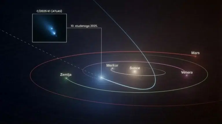 Hubble snimio rijedak prizor kometa koji se raspao