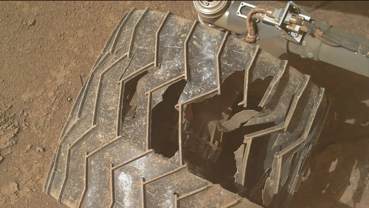 Curiosity je ozbiljno oštetio kotač, NASA priprema drastično rješenje. NASA.
