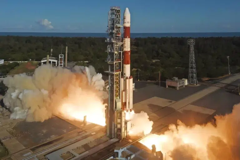 Misija Proba-3 lansirana je iz Indije 2024. godine. Zasluge: ESA.