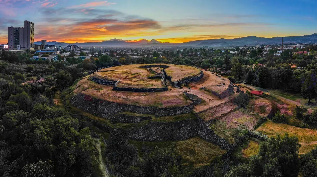 Cuicuilco. Zasluge INAH.