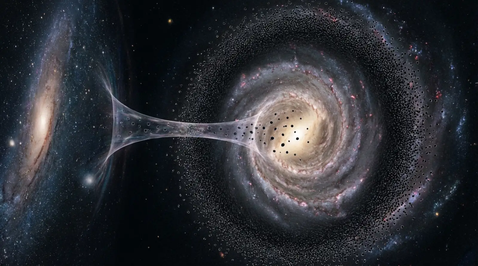 Može li tamna tvar biti sastavljena od crnih rupa iz drugog svemira