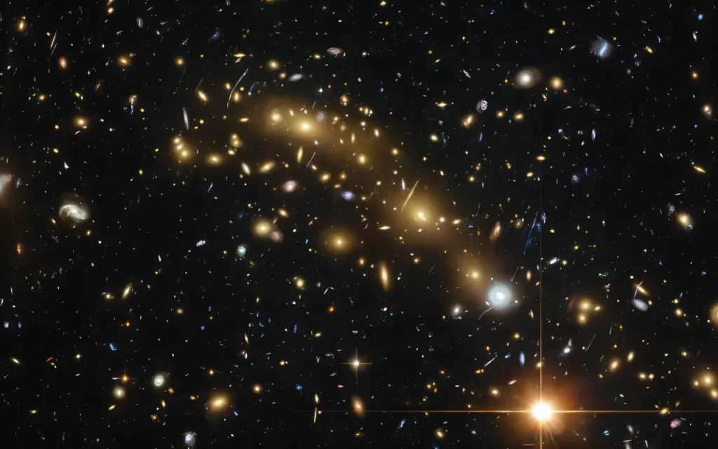 Neke od najranijih galaksija koje kozmolozi tek trebaju otkriti. Zasluge: ESA/Hubble, NASA, HST Frontier Fields