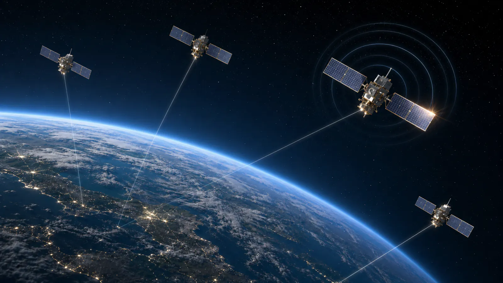Navigacijski sateliti šalju signale prema Zemlji iz orbite